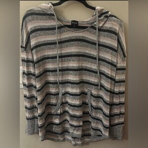 Striped Hooded Sweater